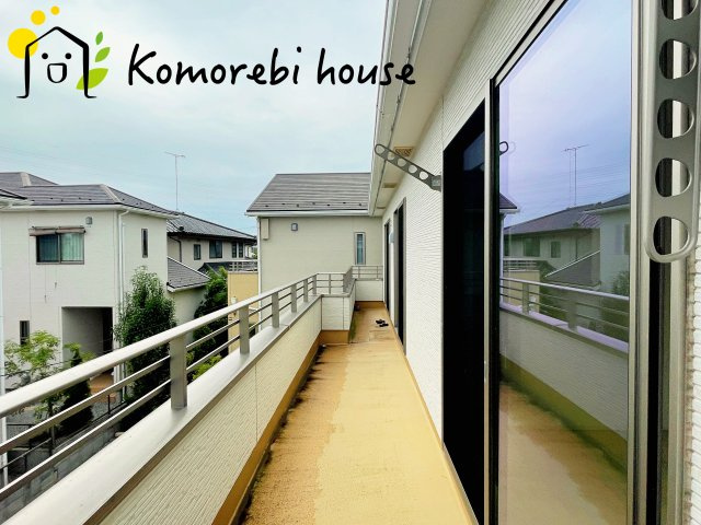桶川市坂田　中古戸建てのバルコニー|10月1日　撮影
