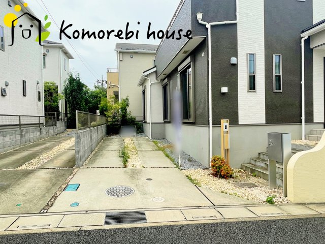 桶川市坂田　中古戸建ての駐車場|10月1日　撮影