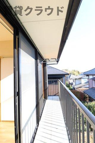 サニーコーポ・ハセベのバルコニー|洗濯物もよく乾きそうな、陽当たり良好なバルコニーです！