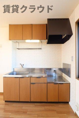 サニーコーポ・ハセベのキッチン|キッチンです