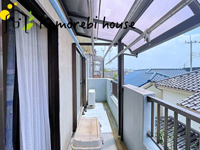 桶川市下日出谷　中古一戸建てのバルコニー|7/10 撮影済み