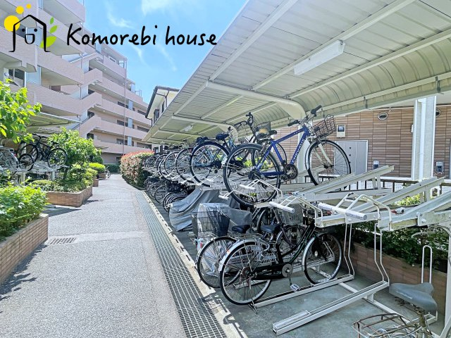 セレナハイムパークステージ桶川の駐輪場|6/19　撮影済み