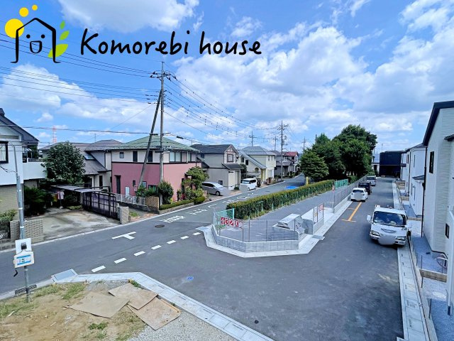 桶川市加納6期　新築一戸建て　グラファーレ　25の展望|住宅街ならではの落ち着いた雰囲気と、しっかり確保された明るさが魅力の眺望です。