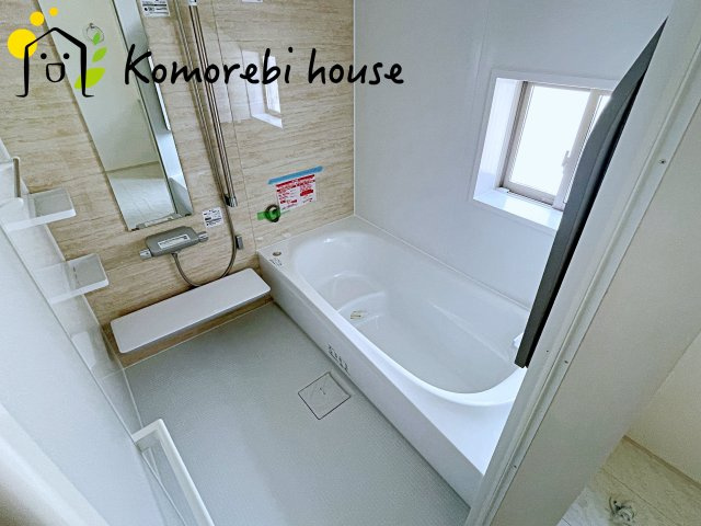 桶川市加納6期　新築一戸建て　グラファーレ　26の浴室|7/31　撮影済み