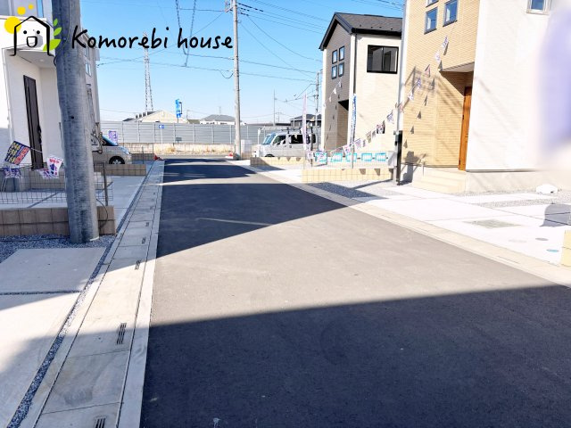 桶川市加納6期　新築一戸建て　グラファーレ　26の駐車場|7/31　撮影済み