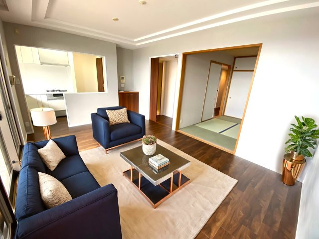 【居間・リビング】の画像