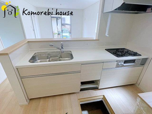 白岡市小久喜　第14　新築一戸建て　クレイドルガーデン　02のキッチン|7/19　撮影済み