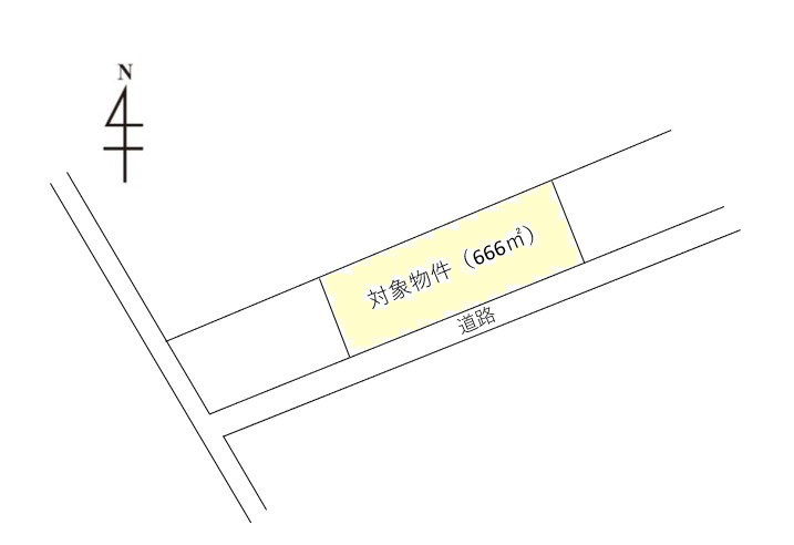 下大沼　土地の土地図
