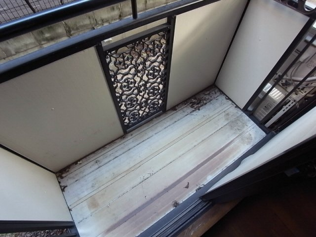 パセオ西芦屋のバルコニー