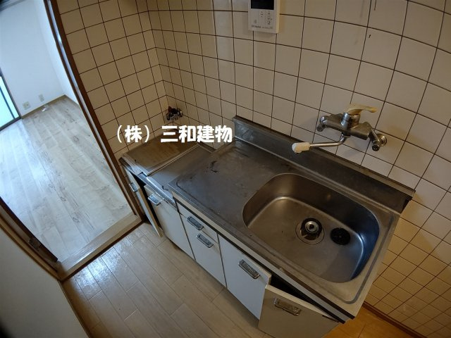 ホープハイツＥ棟のキッチン