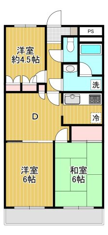 ドミールシャルマンの間取り