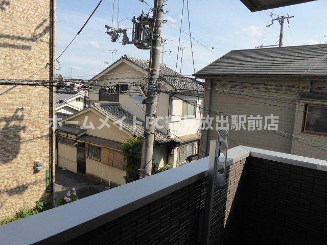 大阪市城東区諏訪１丁目のアパートの展望