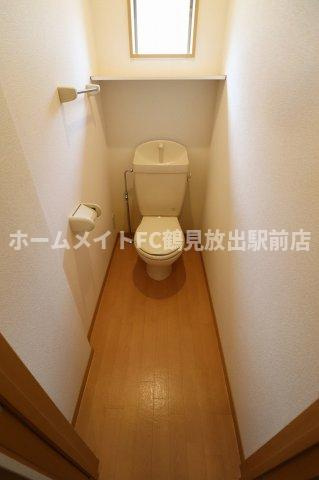 大阪市城東区放出西２丁目のハイツのトイレ