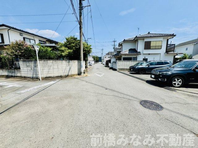 前橋市南町2丁目　限定1棟　ハートフルタウン　新築建売の前面道路含む現地写真|前面道路含む現地写真です