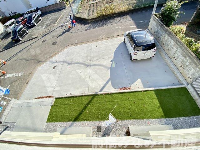 前橋市南町2丁目　限定1棟　ハートフルタウン　新築建売の駐車場|駐車場があるので、車を買う予定の方も安心です