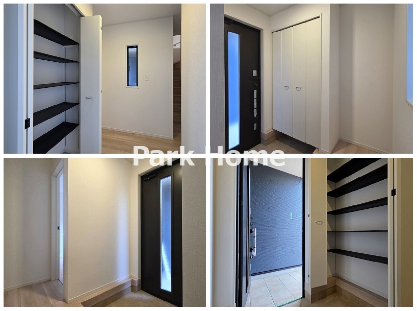 高知市旭天神町 第1-2号棟　新築戸建ての玄関