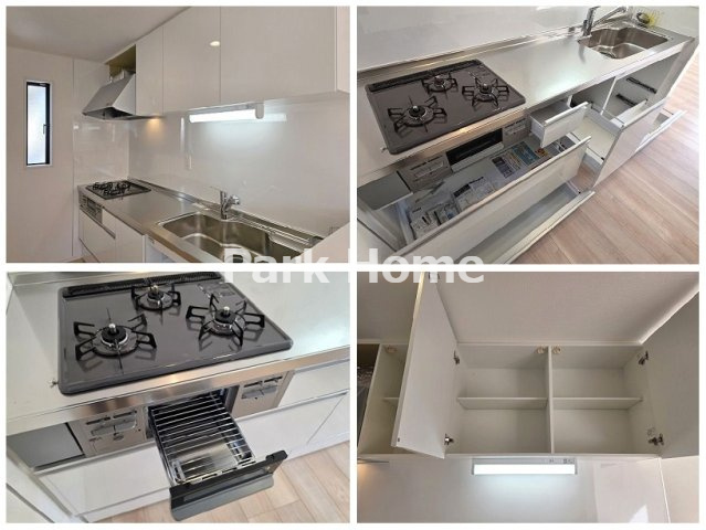 高知市旭天神町 第1-2号棟　新築戸建てのキッチン