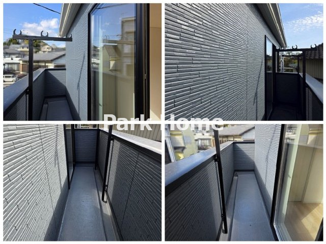 高知市旭天神町 第1-2号棟　新築戸建てのバルコニー