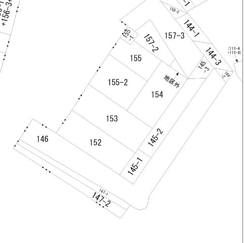今浜町土地の区画図