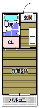 シティヒルの間取り