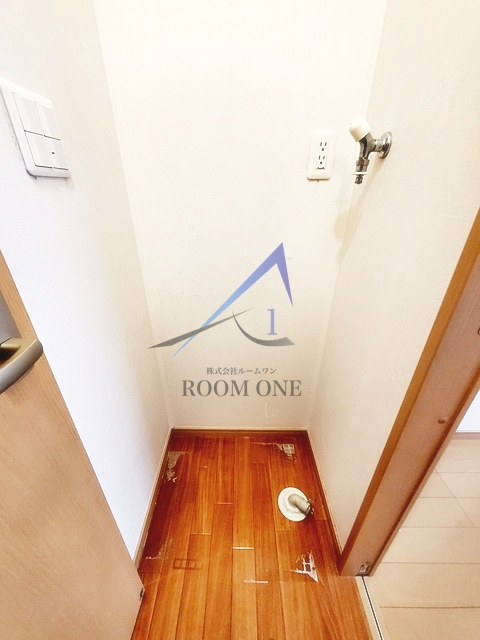 アメズベリー目黒の設備|洗濯機置場です。