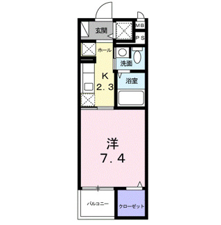 【間取り】 | オール　プロパティ | 間取りです。