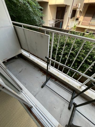 パインリーフ甲子園のバルコニー