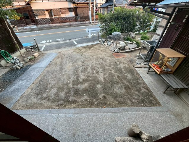 摂津戸建のバルコニー