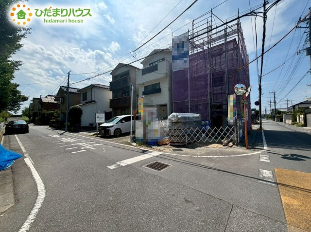 熊谷市河原町　第4　新築一戸建て　リーブルガーデン　01の前面道路含む現地写真