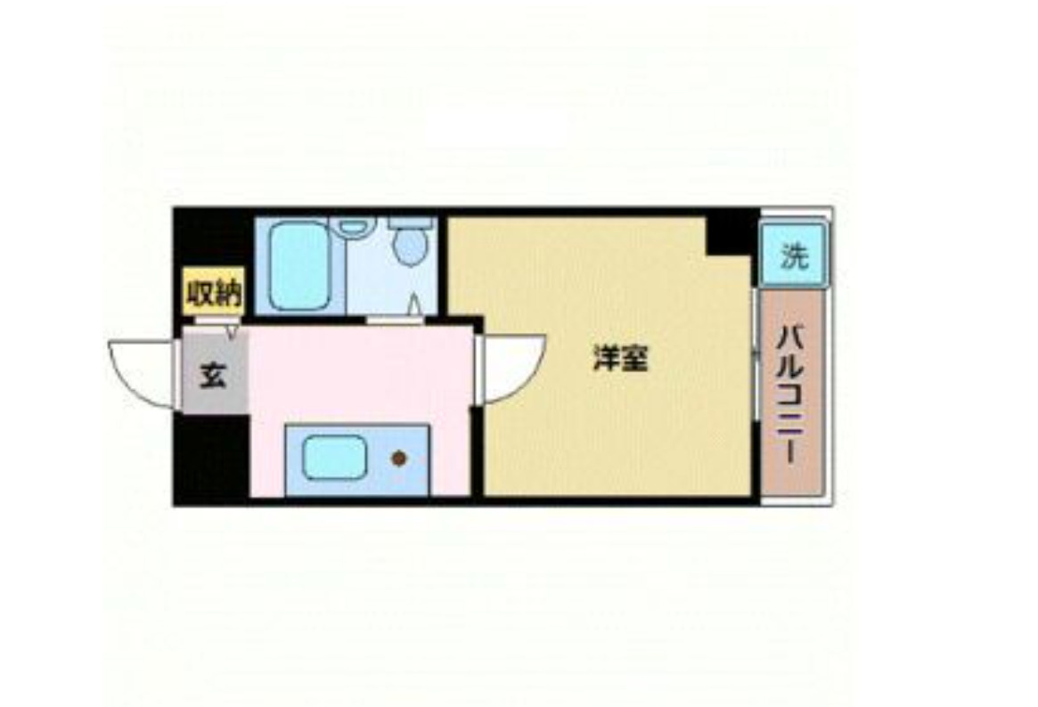 【滋賀県】大津市1棟売りマンション　JR「大津駅」徒歩８分　「利回り8.77％」の間取り