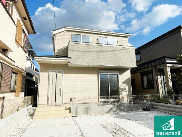 枚方市渚栄町　第4期　新築一戸建ての外観|お客様に長く安心して住んでいだだける事にこだわった家づくり！住んでからのアフターサービスにもしっかりと取り組んでいます！