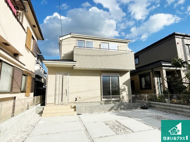 枚方市渚栄町　第4期　新築一戸建ての外観|お客様に長く安心して住んでいだだける事にこだわった家づくり！住んでからのアフターサービスにもしっかりと取り組んでいます！