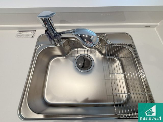 枚方市船橋本町　第1期　新築一戸建ての設備|洗い物も楽にできる、広々シンク！