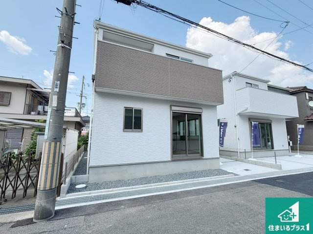 枚方市船橋本町　第1期　新築一戸建ての外観|安心の10年保証！外観を美しく保ち、雨水で汚れを落とします！気になることがありましたら、お気軽にお問い合わせください！