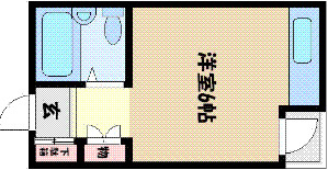 神戸市東灘区住吉宮町　店舗付住宅の間取り