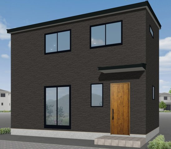 ※商談中※【新築建売住宅】八戸市根城２丁目の外観パース|B棟