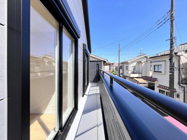 練馬区高松1丁目　ZEH水準×制震　長期優良住宅のバルコニー
