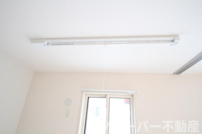 ビューメゾンの設備|室内物干し