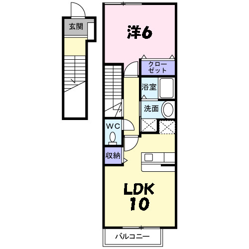 カリーノＲフィーネの間取り