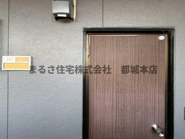 コーポ井上Ⅱのエントランス