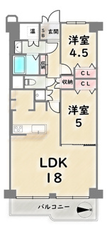 【間取り】 | マンハイム五条