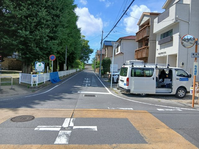 リーブルガーデン．S　熊谷河原町第４　の前面道路含む現地写真|現地前面道路（2025年07月18日）撮影