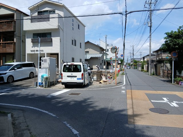 リーブルガーデン．S　熊谷河原町第４　の前面道路含む現地写真|現地前面道路（2025年07月18日）撮影