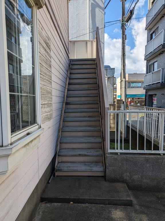 ハイツエクセルのエントランス