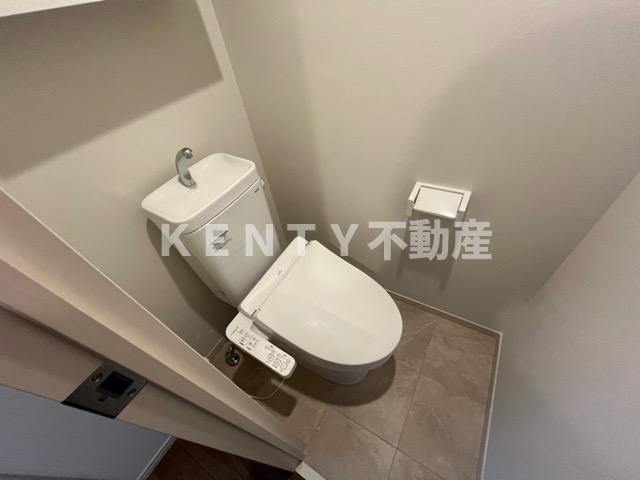 【トイレ】 | イクシオＭ’ｓ　ＨＯＵＳＥ | 落ち着いた色調のトイレです