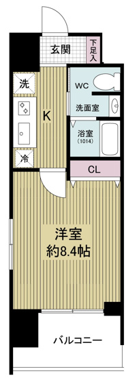 【間取り】 | グランカーサ梅田北