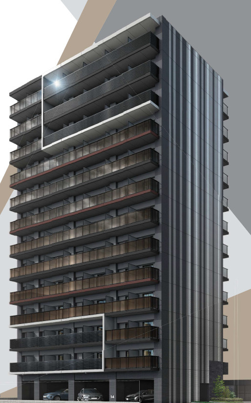 名古屋市中村区名駅南３丁目の賃貸マンションの外観