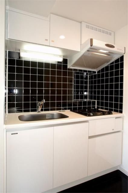 ステージグランデ神楽坂のキッチン|■２口ガスコンロシステムキッチン■都市ガス♪