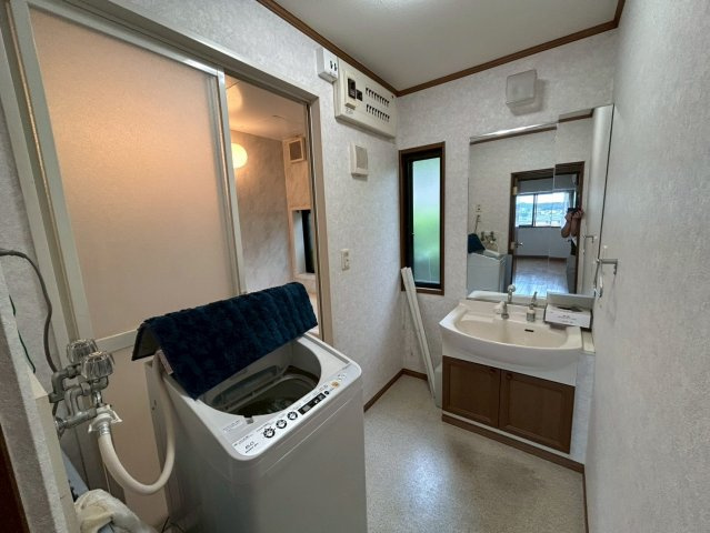 【脱衣所】 | 【眺望良し】桐生市堤町1丁目　4LDK