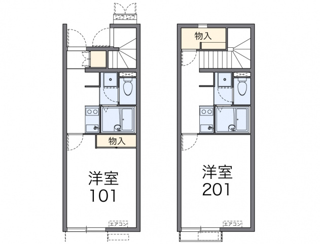 【間取り】 | ＥＡＳＴＬＥＡＦⅢ